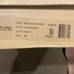 Michael Kors rain boots